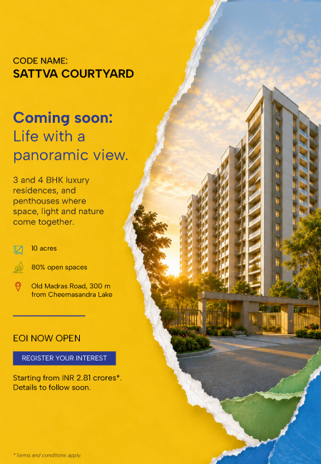Price Sheet — Sattva Courtyard